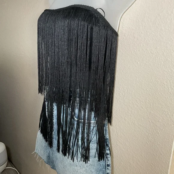 FRINGE CROP TOP - Picture 7 of 10